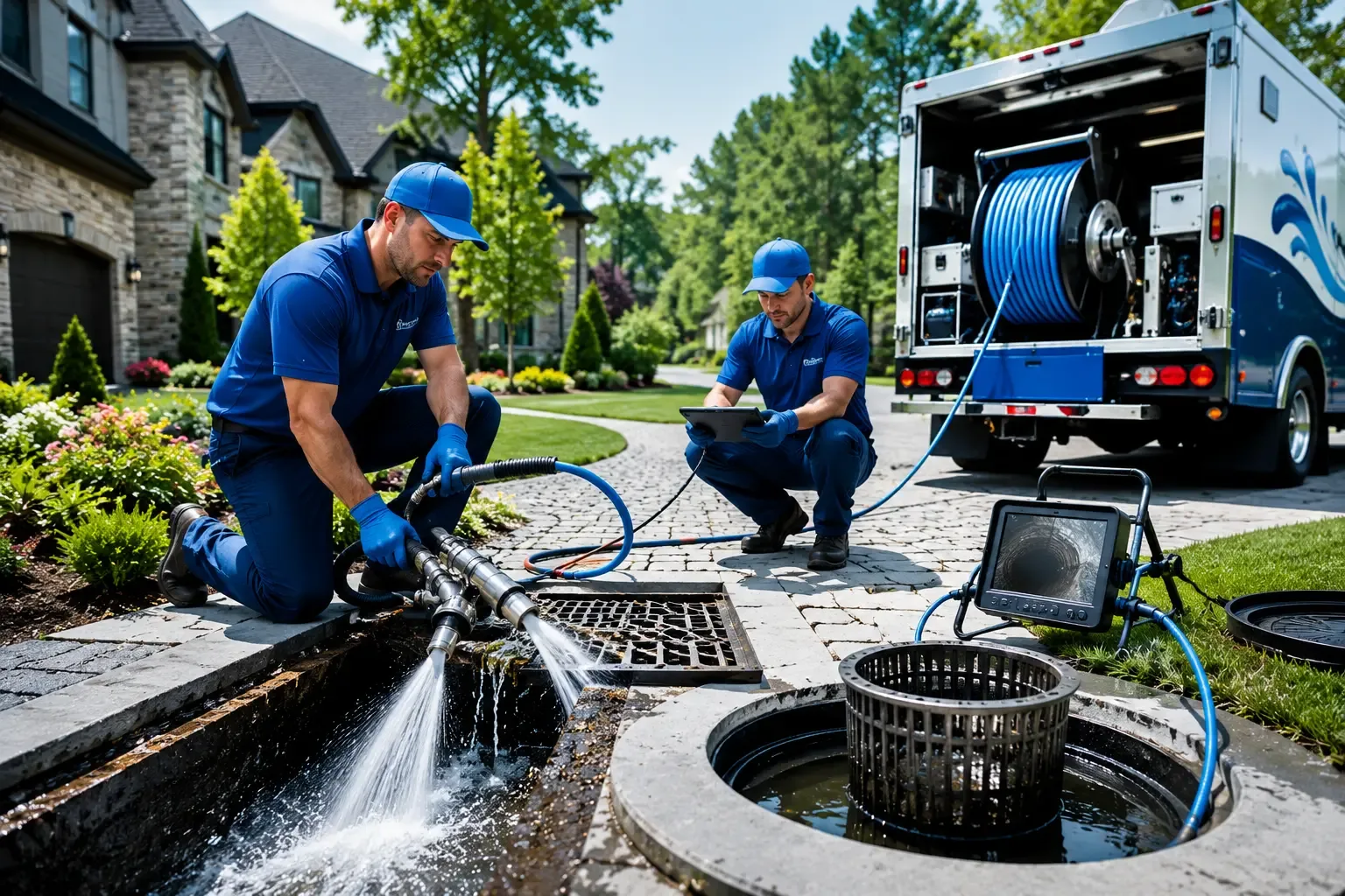 Local outdoor drain cleaning professionals in Madisonville, TX
